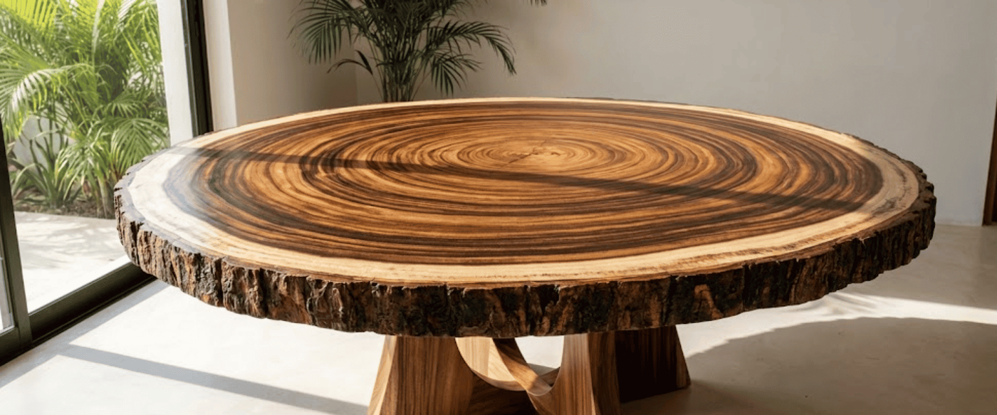 Round vs. Rectangular: Choosing the Best Shape for Your Live Edge Dining Table image
