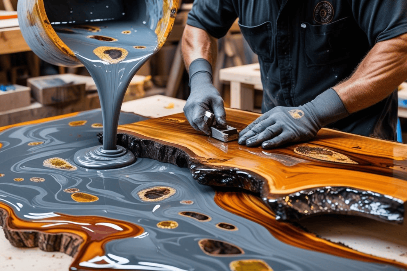 Live Edge Tables vs. Epoxy Tables image