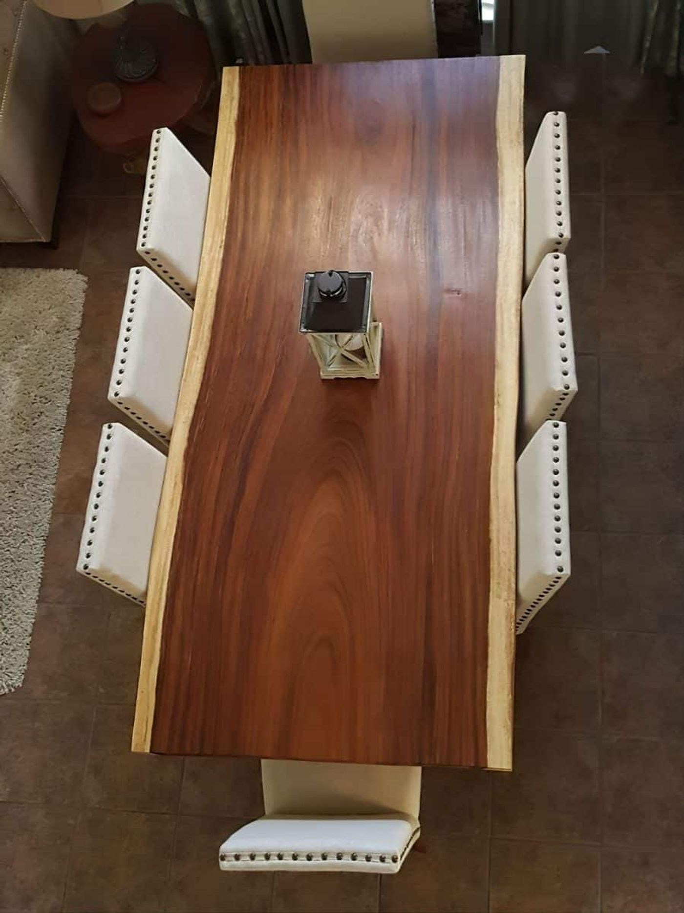 Hand selected wood table