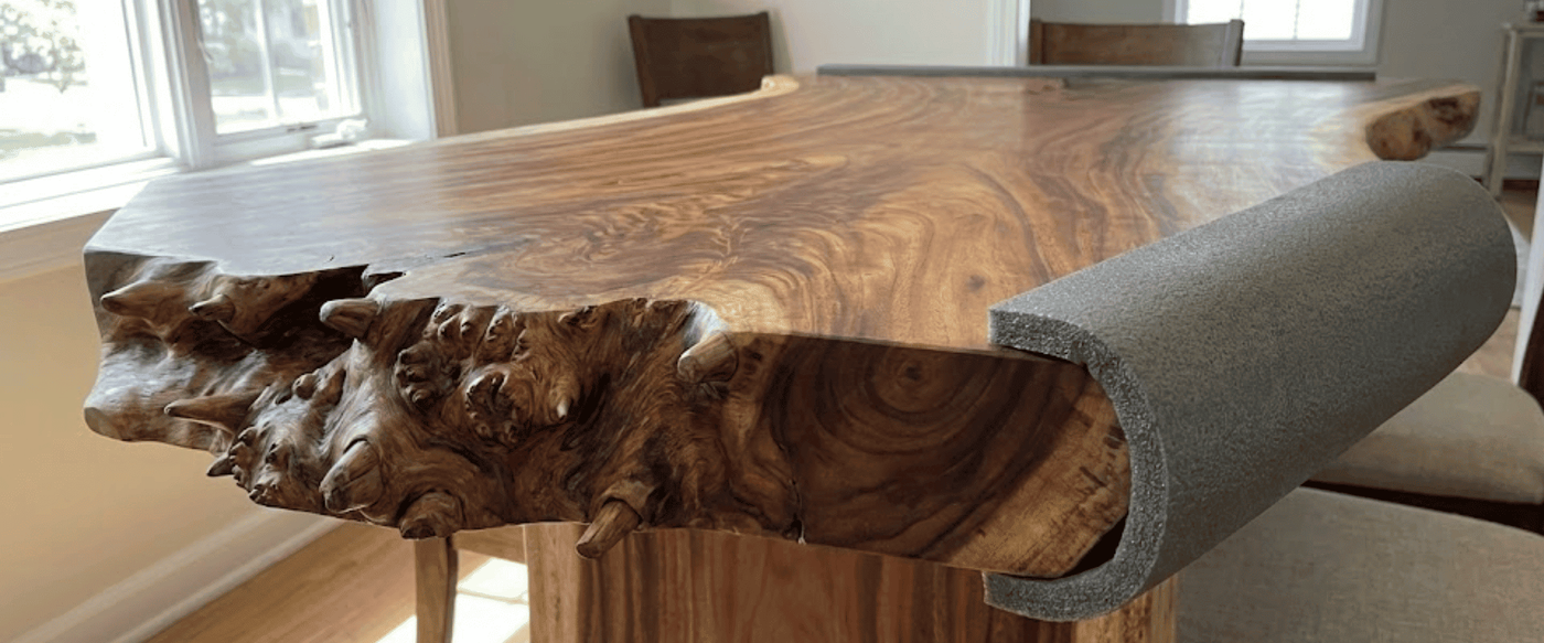 How to Child-Proof a Live Edge Dining Table Without Ruining the Look image
