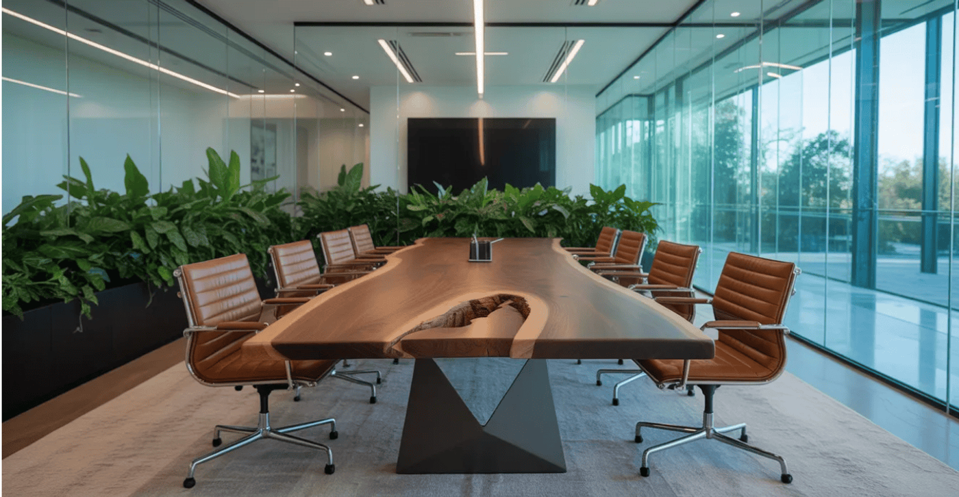 Live-Edge Conference Table for Southlake Offices image