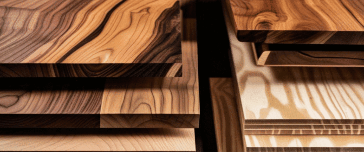Stacked-wooden-boards-with-varied-grain-patterns-and-colors-ready-for-furniture-or-woodworking