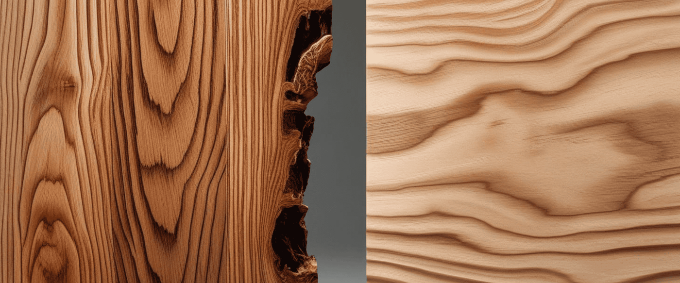 Understanding Wood Grain Patterns: Choosing the Perfect Tabletop Style image