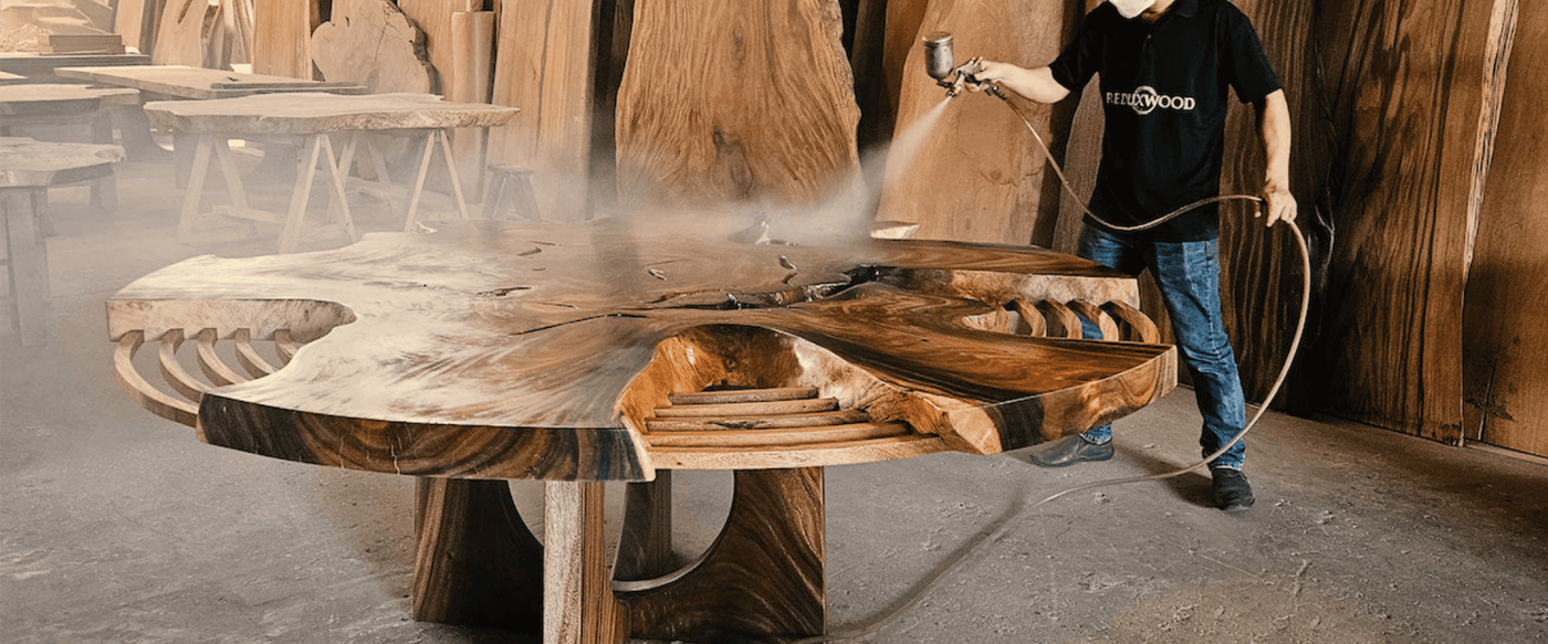 What to Do When Your Live-Edge Table Gets a Scratch or Heat Mark image