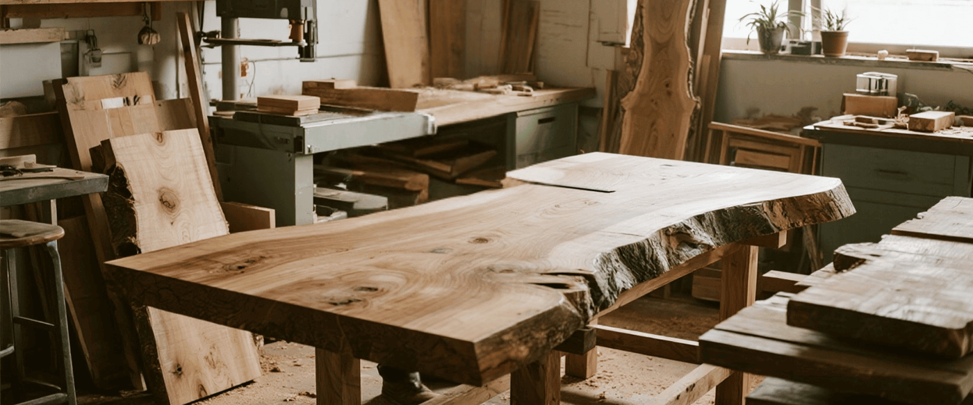 2025 Guide to Biophilic Interiors with Live-Edge Tables image
