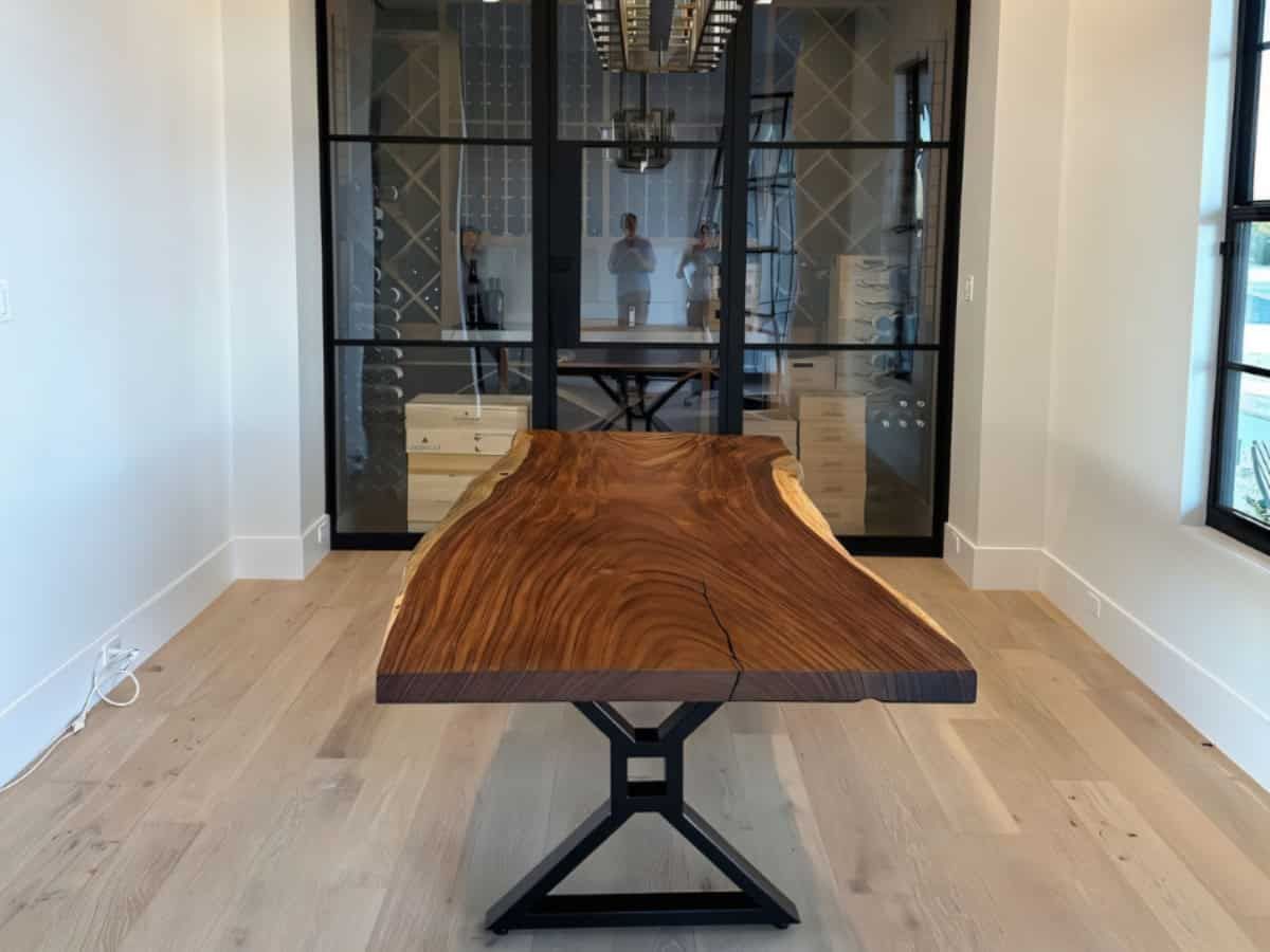 Beautiful live edge slabs tables