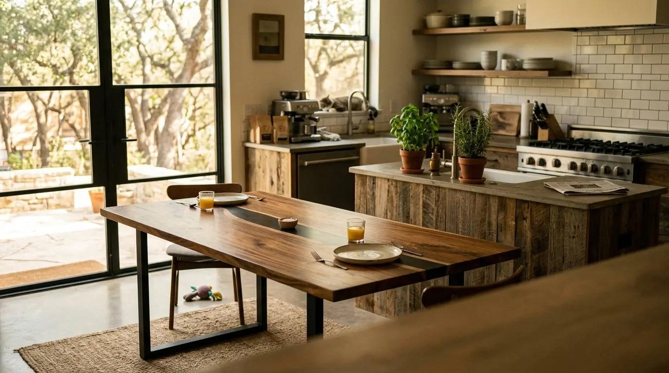 custom made wood tables