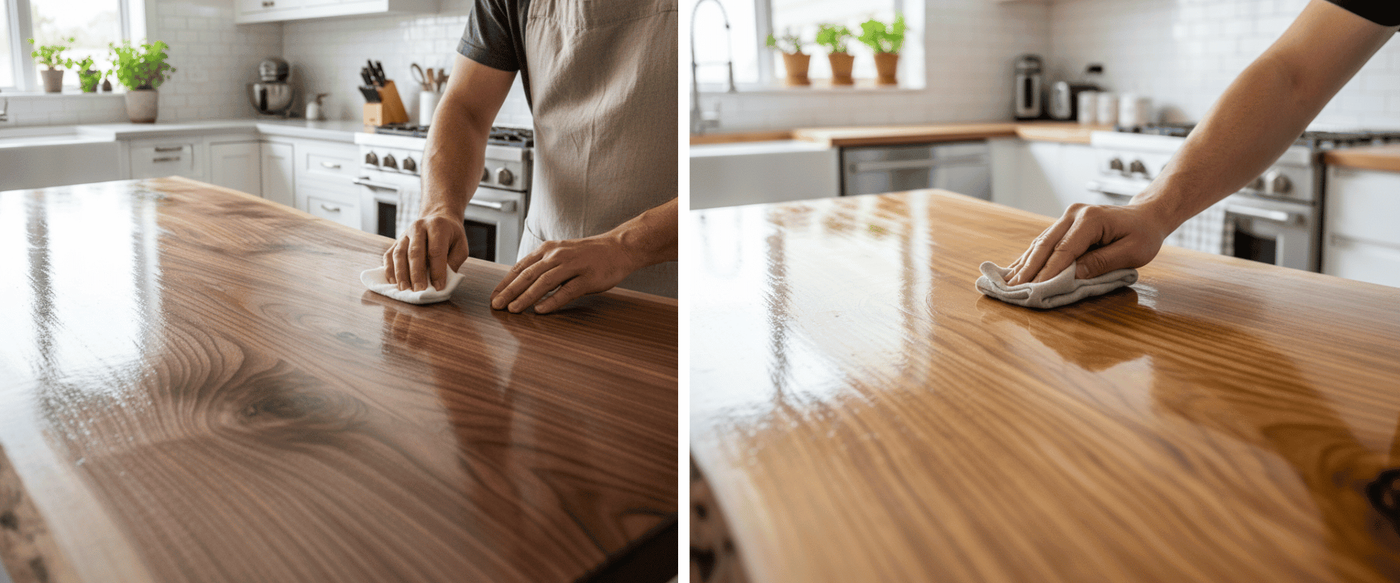 What Are Food-Safe Finishes for Live-Edge Kitchen Islands? image
