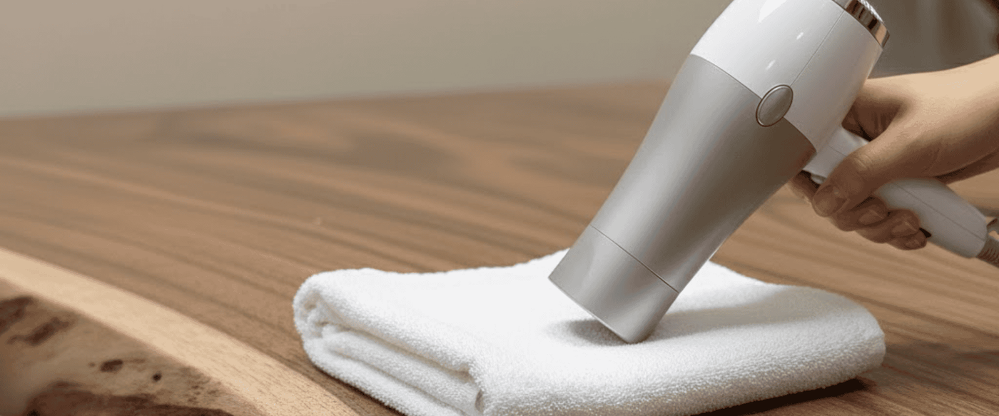 The White Ring Emergency: Heat Mark Removal Without Refinishing image