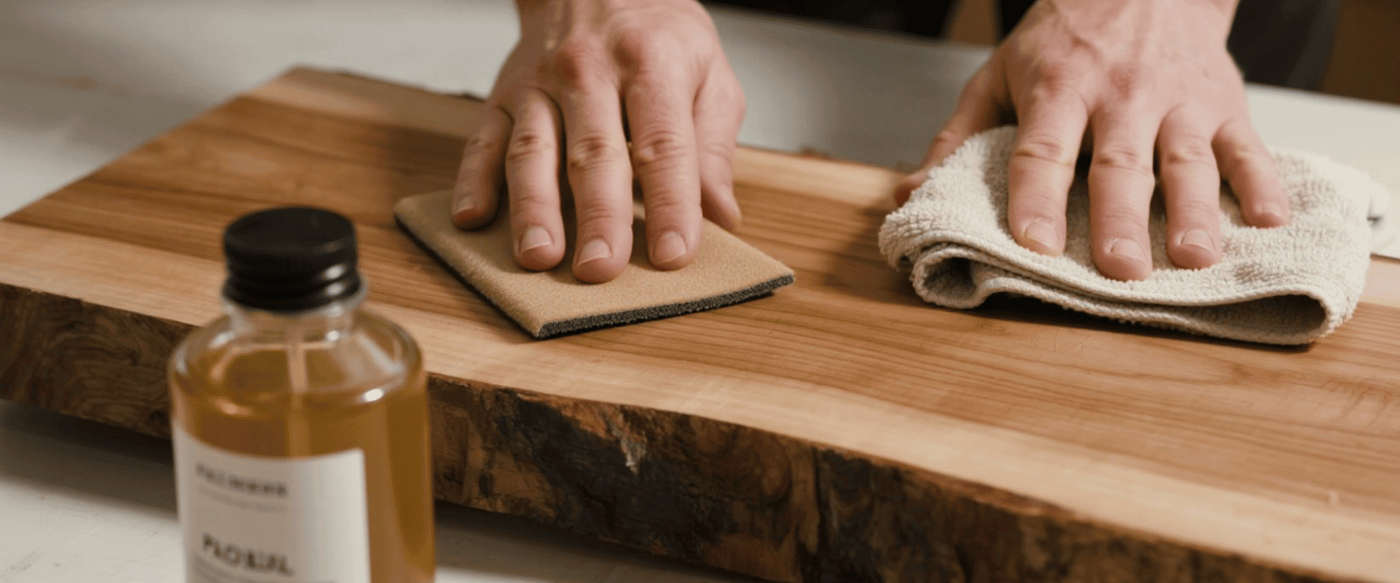 Best Finishes for Parota Live Edge Tables image