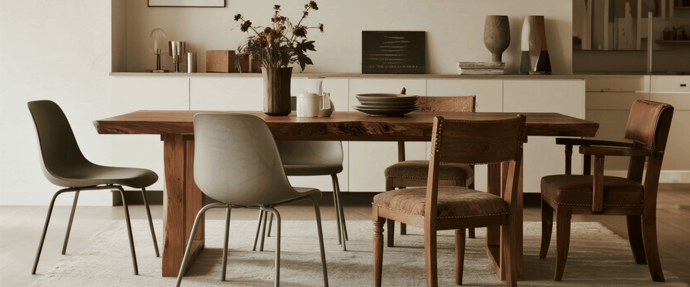 Designing Around your Live-Edge Table: Rugs, Chairs & Lighting Tips image
