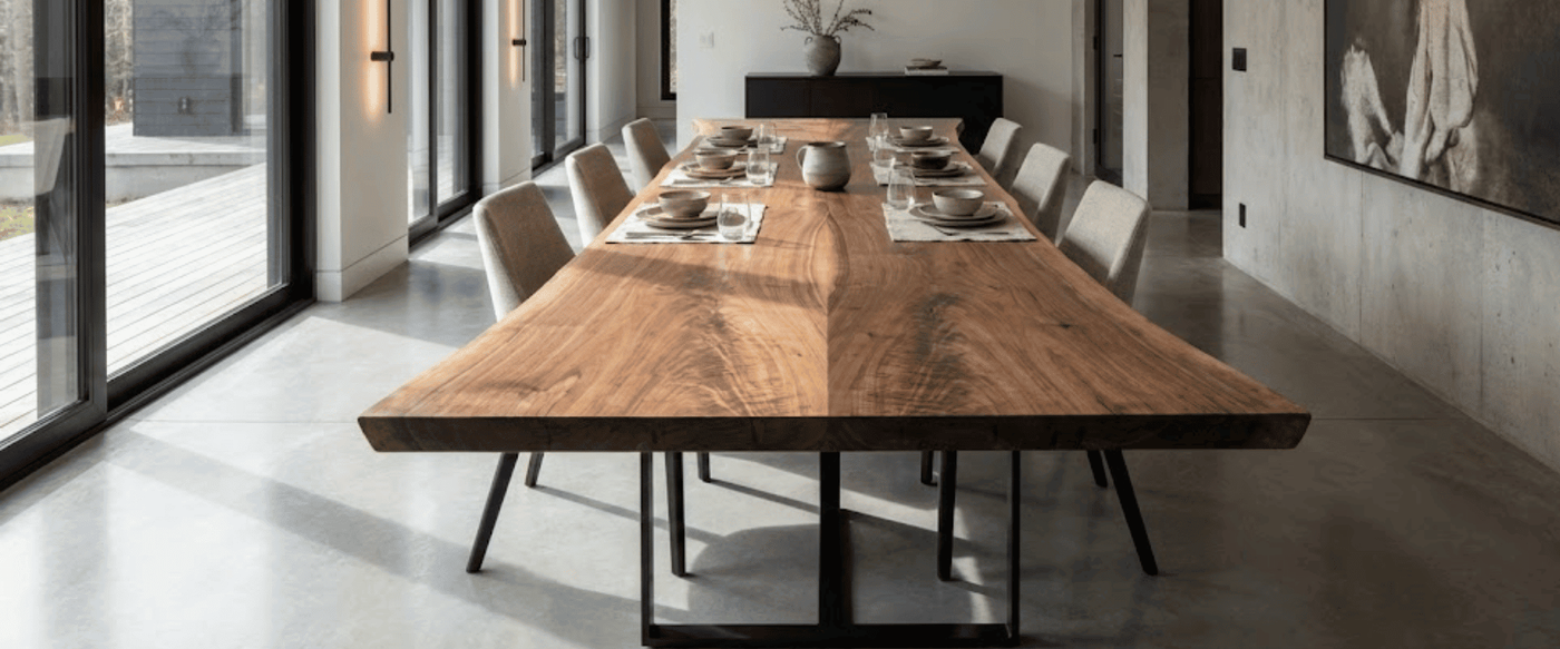 Round vs. Rectangular: Choosing the Best Shape for Your Live Edge Dining Table image