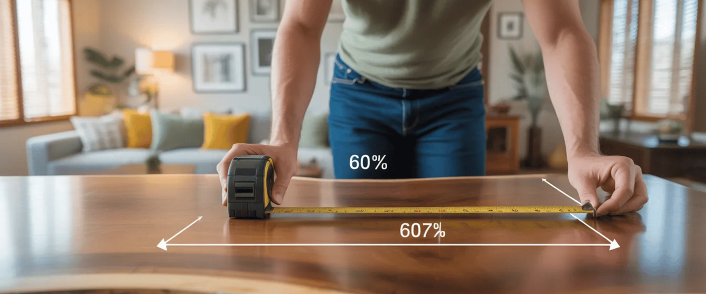 Gallery Walls Behind Your Live Edge: Scale and Proportion image