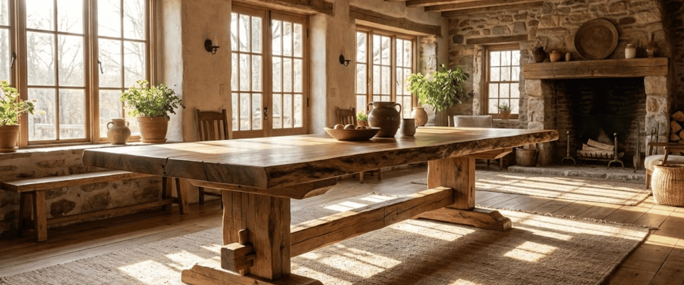Assessing the Load-Bearing Capacity of Different Live Edge Dining Table Bases image