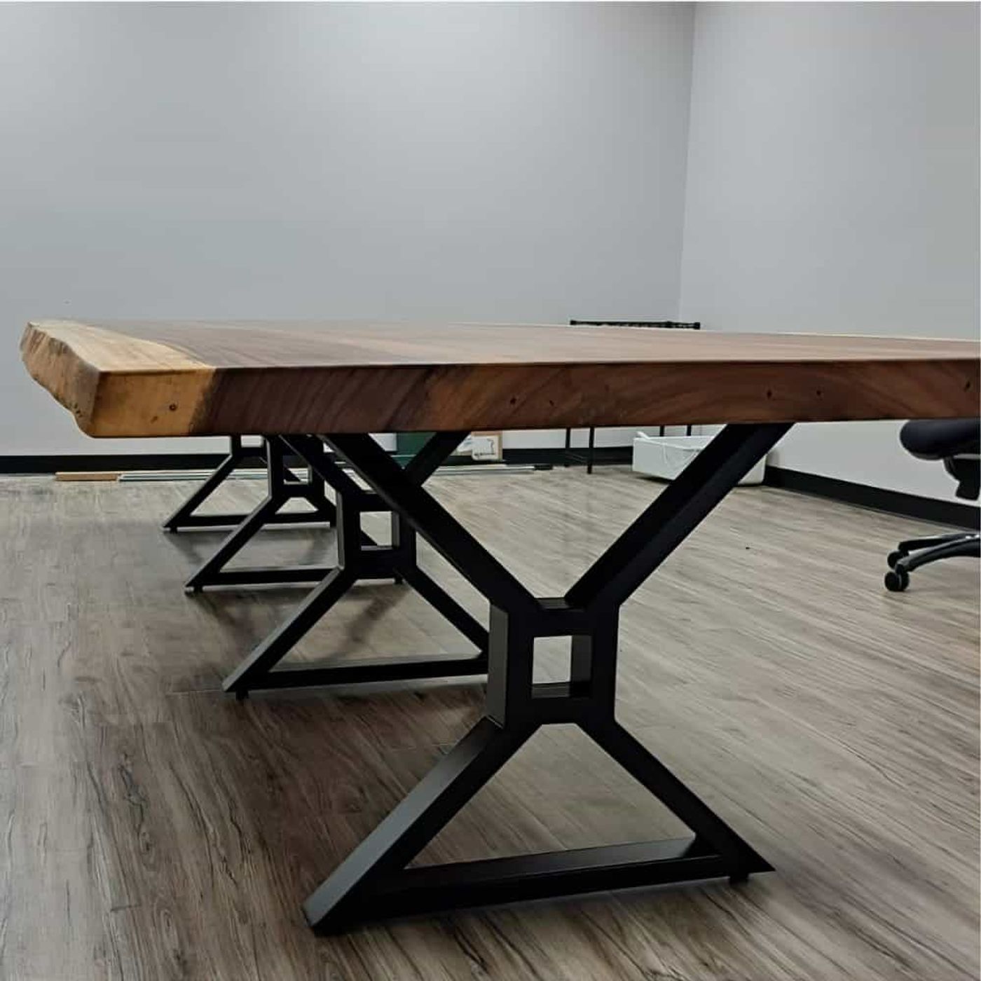 Live edge office table