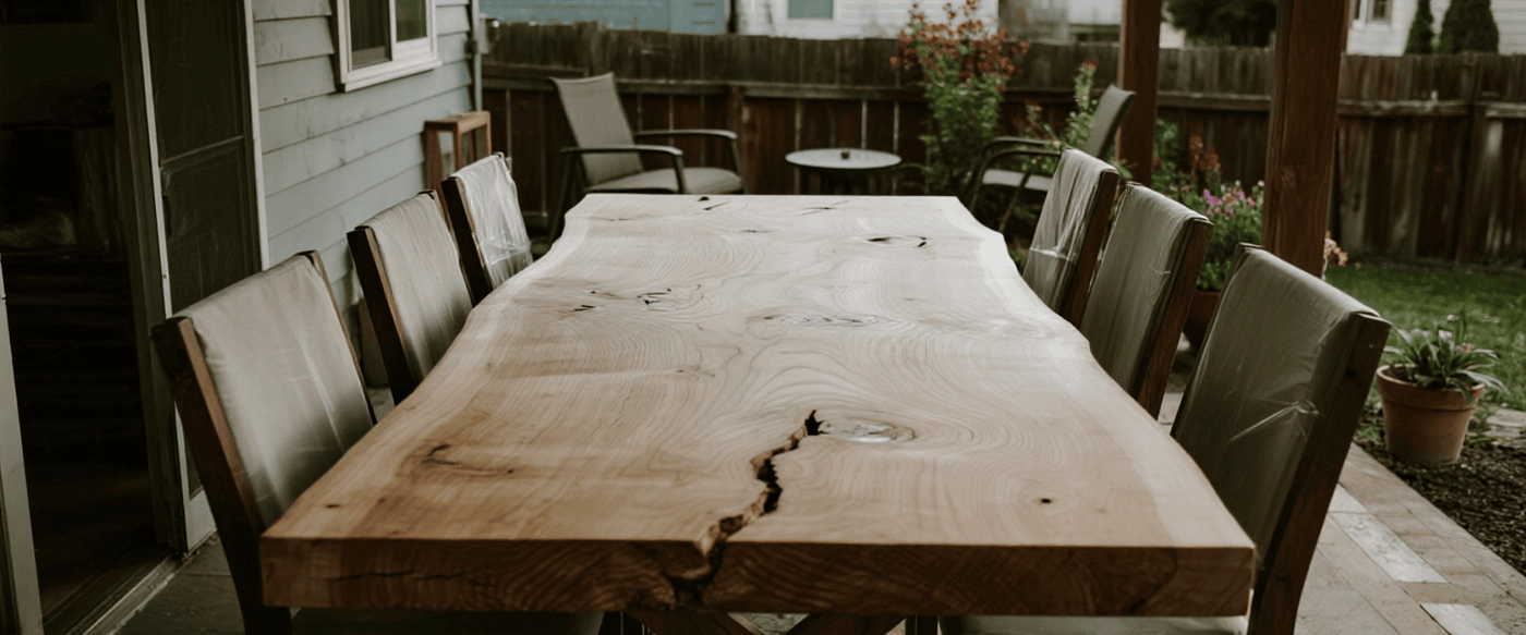 Choosing Maple for Your Live Edge Table image