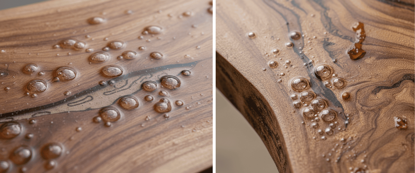 How to Spot Insect Damage in Live-Edge Slabs Before Purchase? image