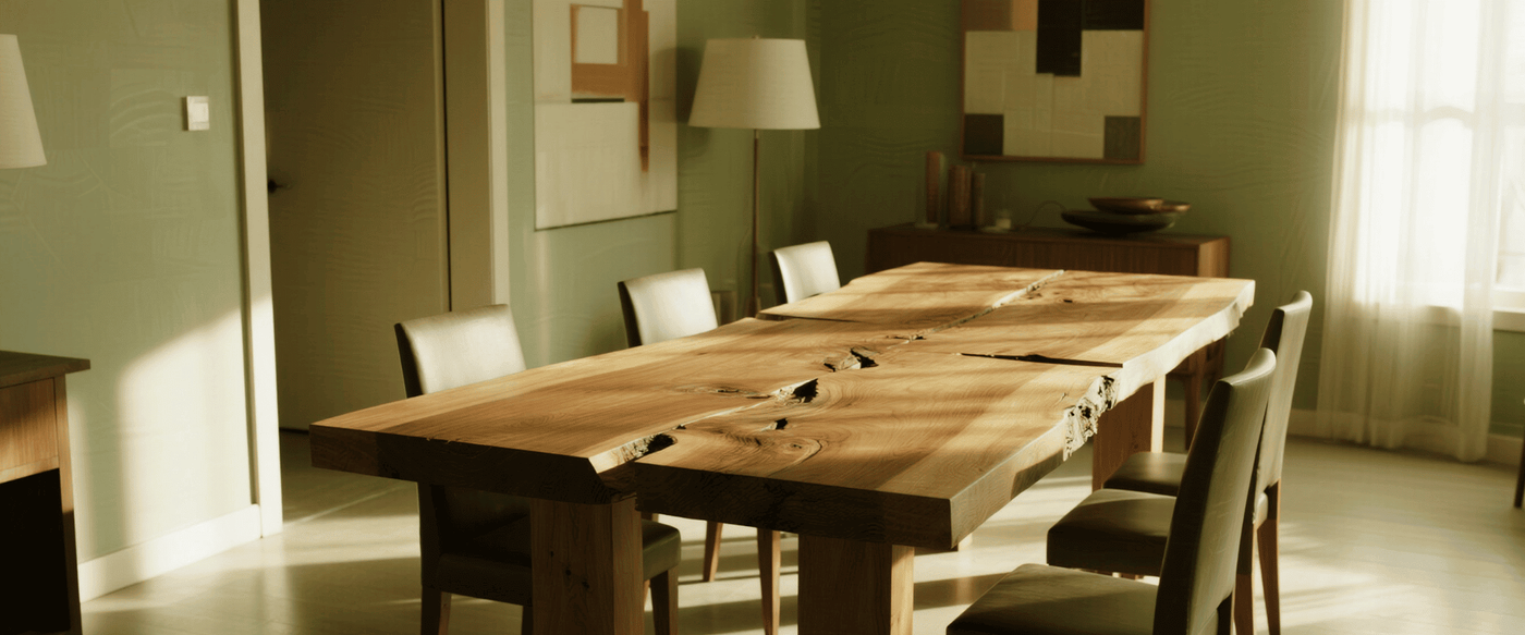 What Happens If You Use Under-Dried Wood for Live-Edge Tables? image