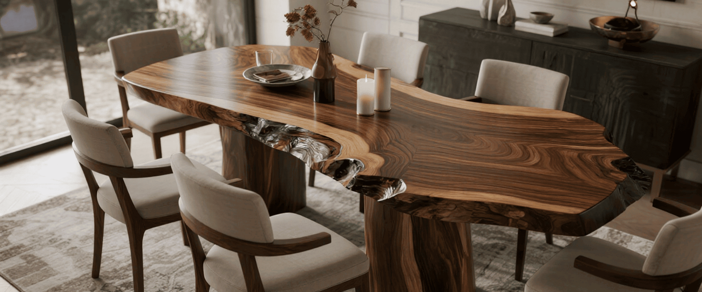 Choosing Walnut For Your Live Edge Table image