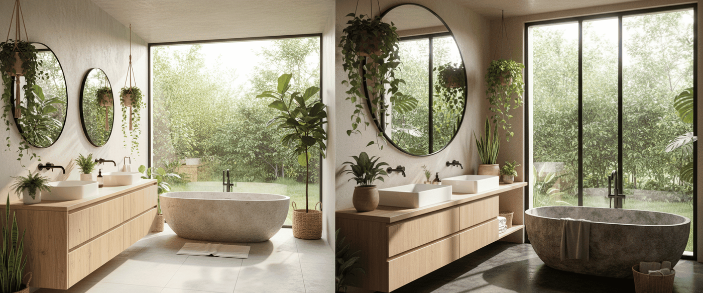 How to Incorporate Live-Edge in Bathroom Vanity Designs? image