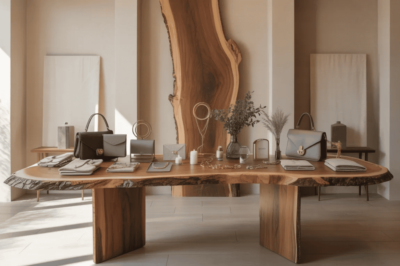 Live-Edge Tables In Commercial Interiors image