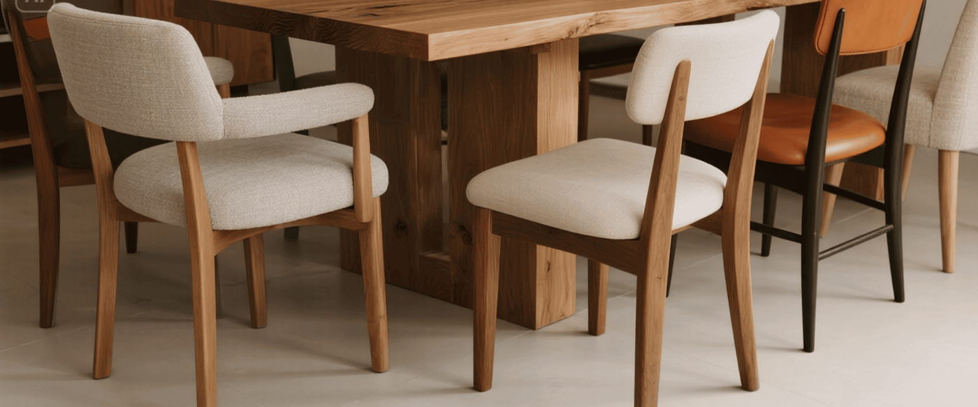 Designing Around your Live-Edge Table: Rugs, Chairs & Lighting Tips image