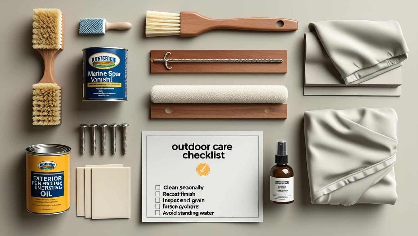 Indoor vs Outdoor Live Edge Bench Choices image