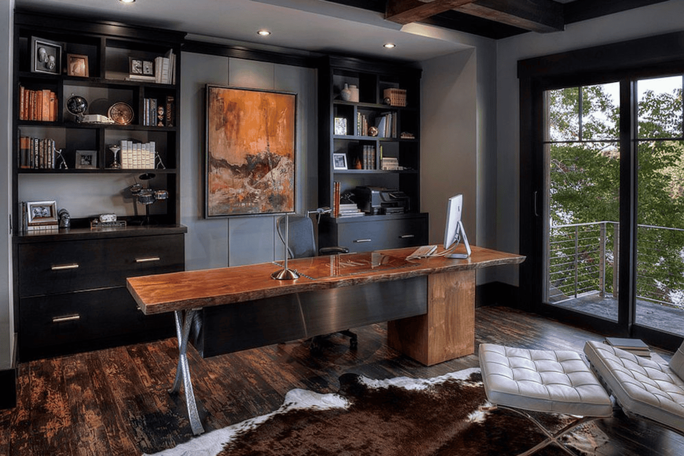 Interior Color Palettes That Pair Beautifully with Live-Edge Wood image