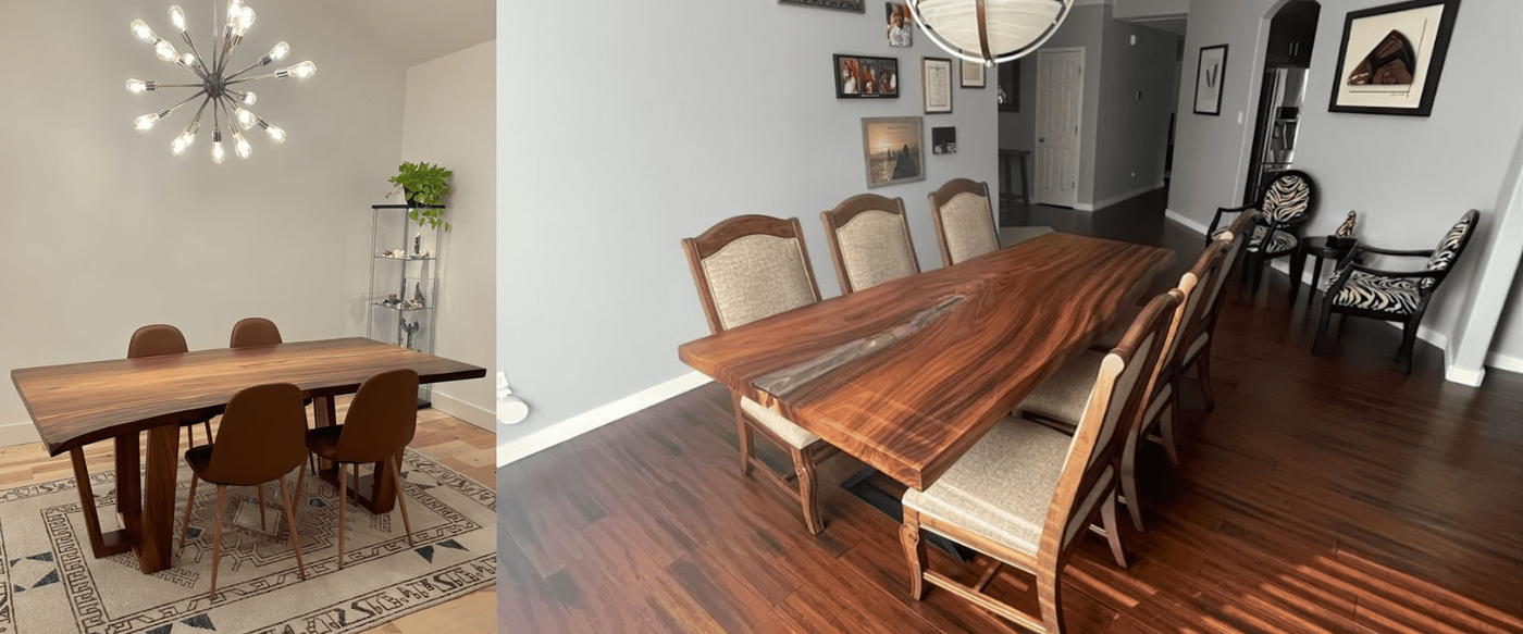 Why Walnut Live Edge Tables Are Considered Timeless image