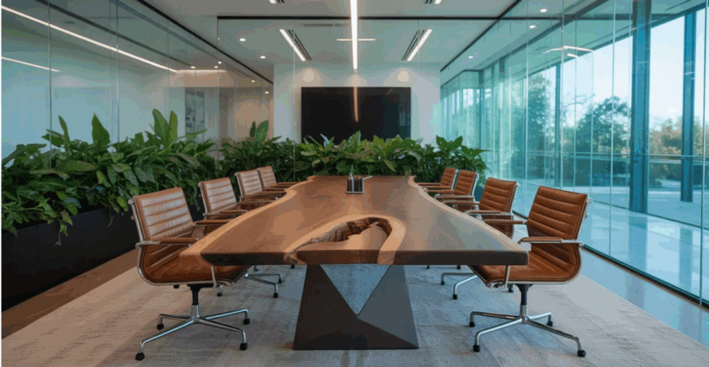 Live-Edge Conference Table for Southlake Offices image