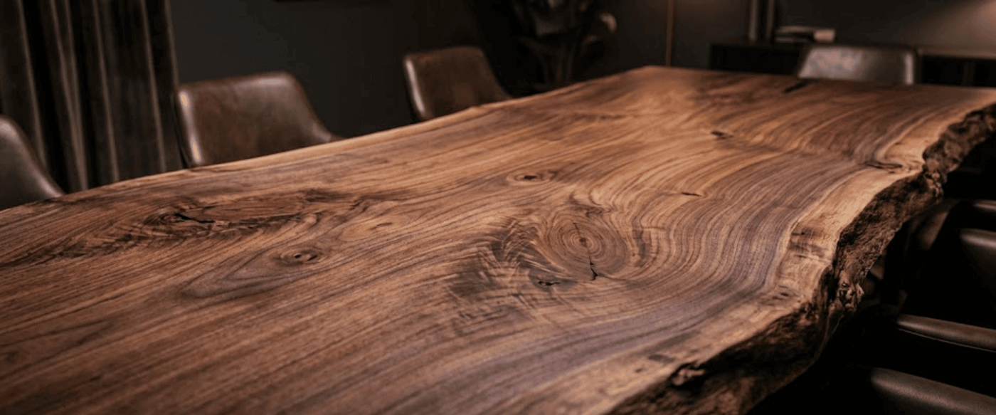 Choosing the Best Wood Slabs for Dark Interiors image