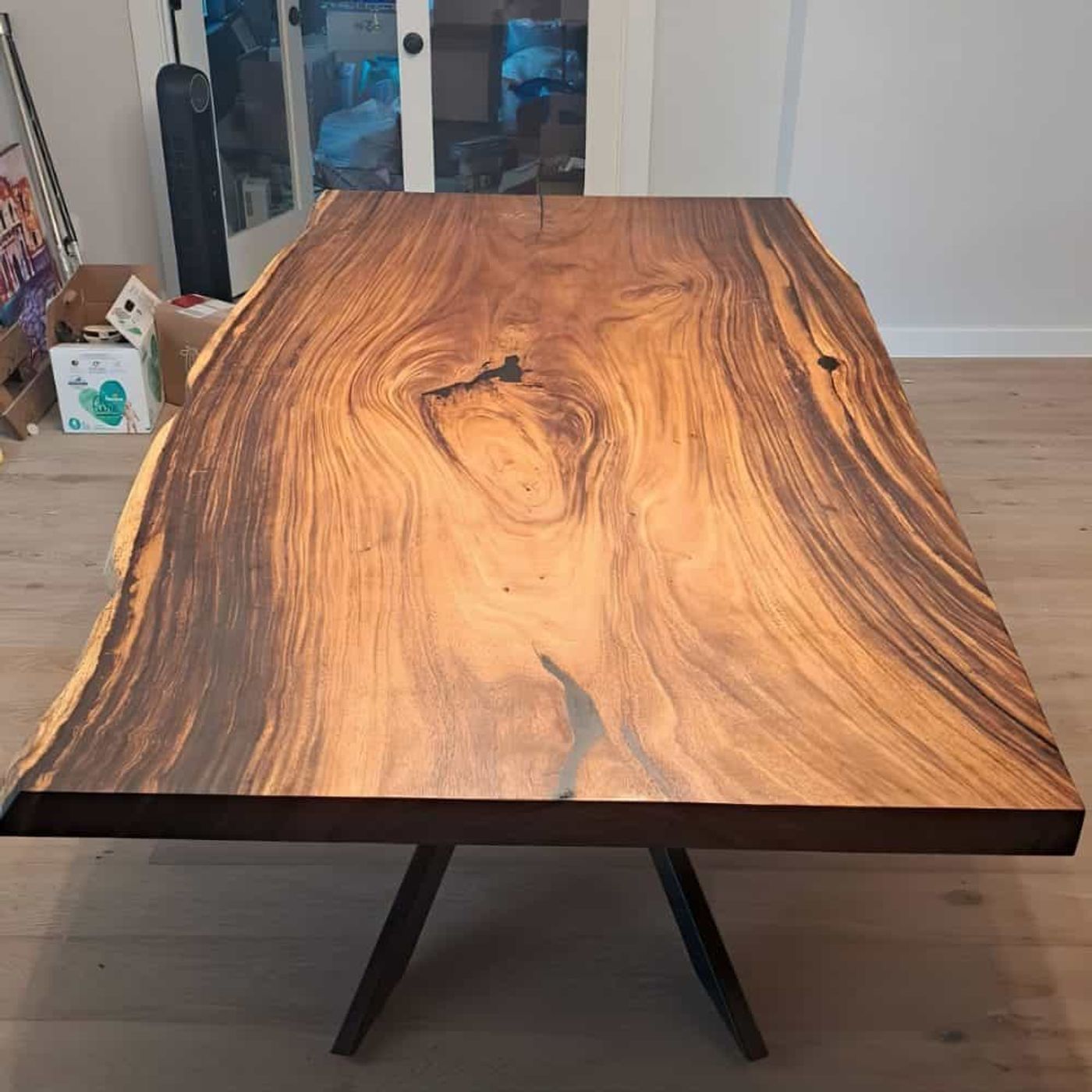 Tree slice decor