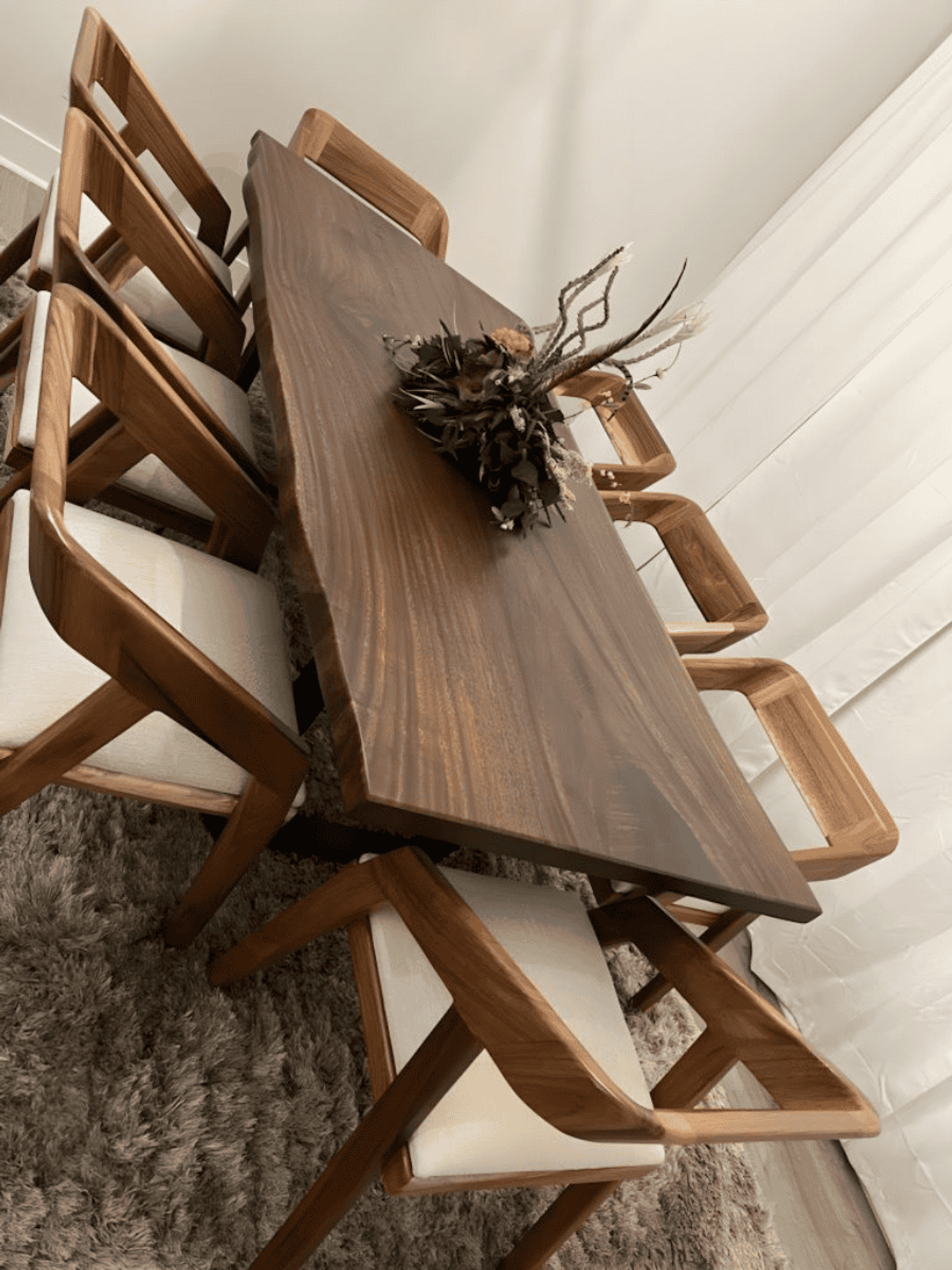 Luxurious Handmade Guanacaste Dining Set