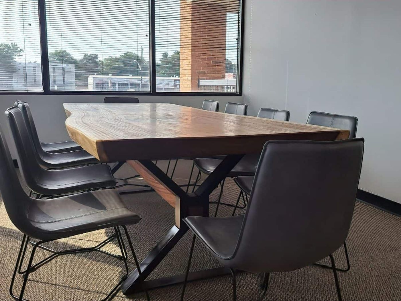 Parota Slab Conference Table
