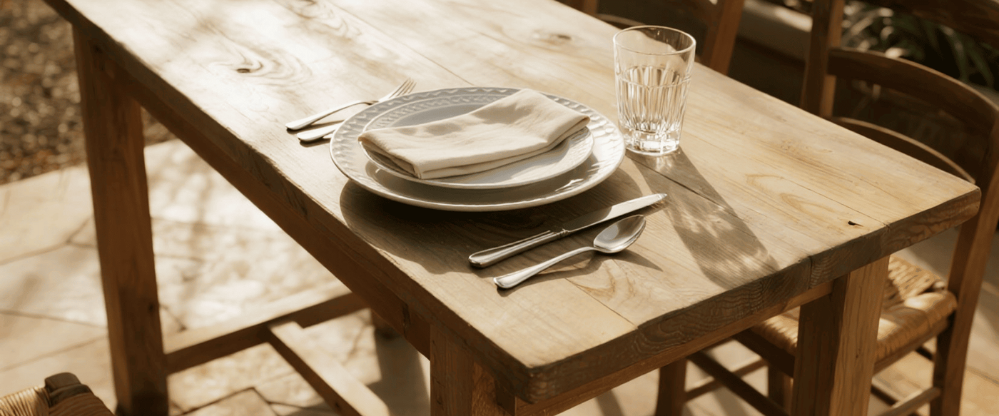 Designing Outdoor Dining Sets for Texas Weather image