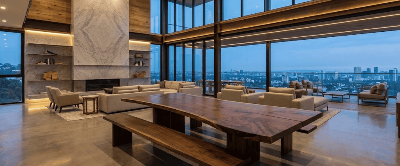 Customized Slab Ideas for Luxury Penthouse Interiors image