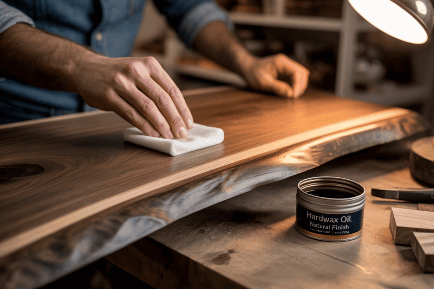 Best Finishes For Live Edge Tables In Houston image
