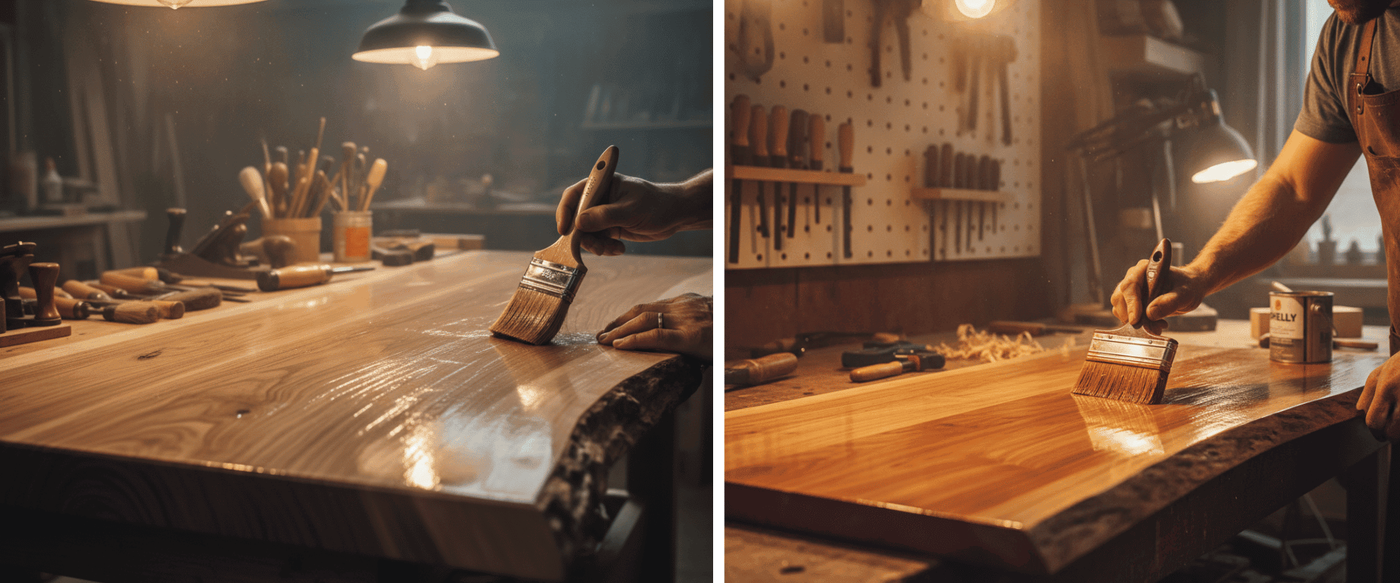 What Are Food-Safe Finishes for Live-Edge Kitchen Islands? image