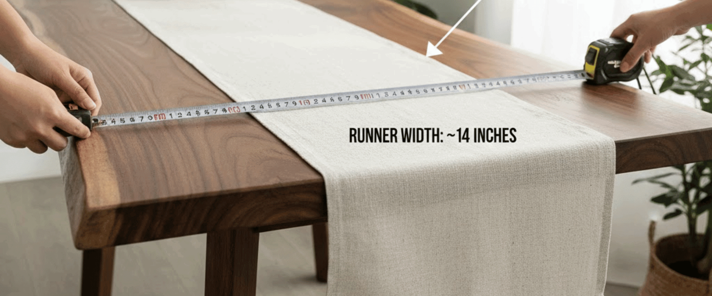 The Runner That Works on Live Edge: Textile Selection Guide image