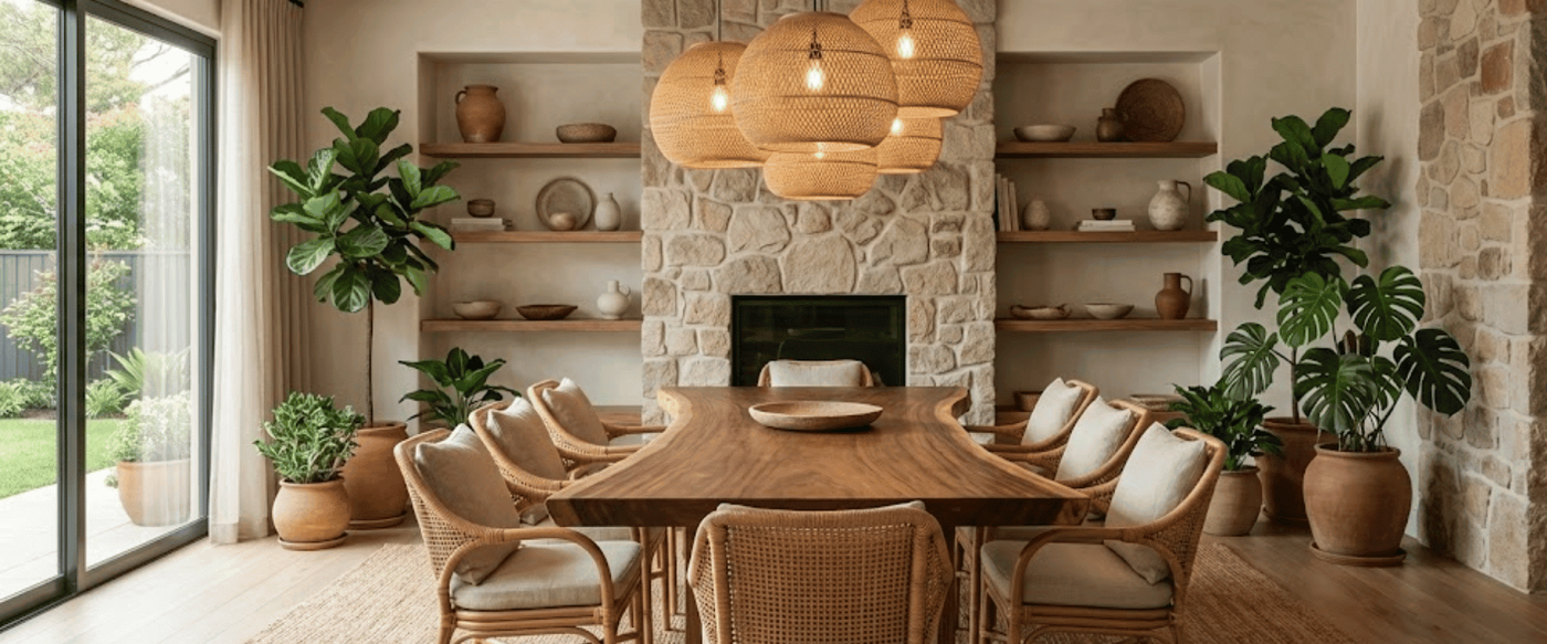 7 Lighting Ideas to Highlight Your Live Edge Dining Table’s Natural Curves image