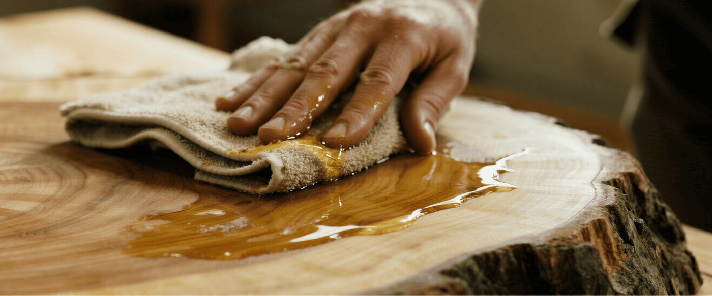 Best Finishes for Teak Live Edge Tables image