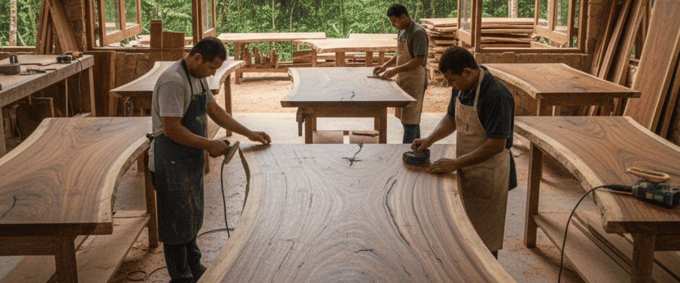 Restaurant Tables: Why Guanacaste Beats Laminate for ROI image