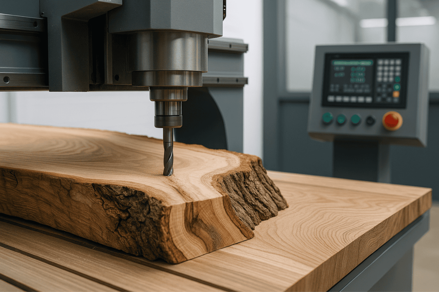 CNC vs Hand-Carved Live Edge Furniture image