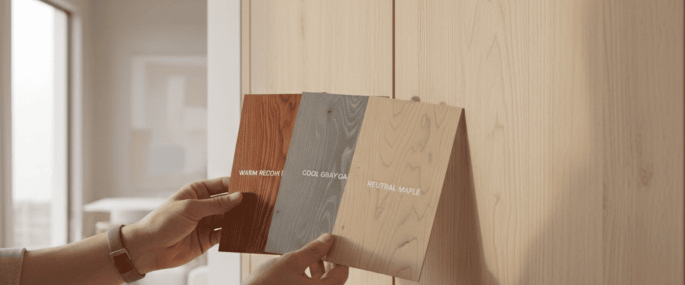 Mixing Wood Tones: Your Table with Existing Cabinets image