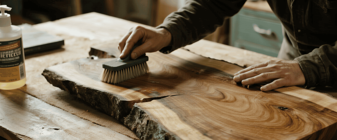 Best Finishes for Teak Live Edge Tables image