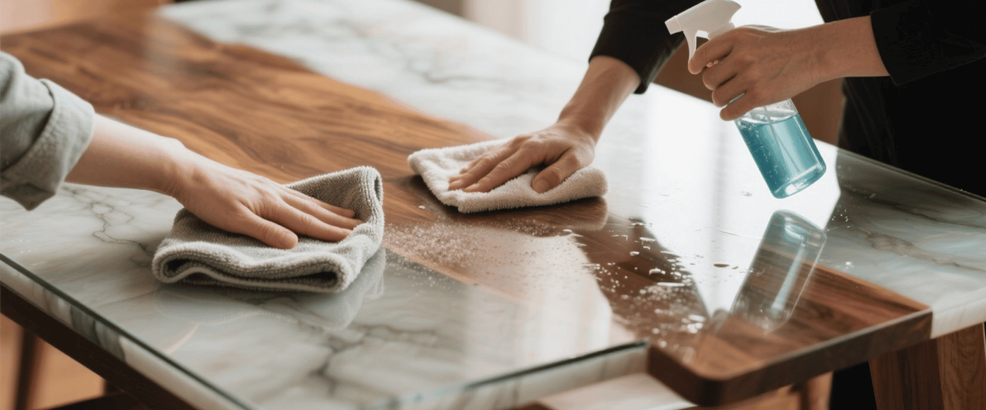 Complete Guide to Caring for Live Edge Epoxy Tables image