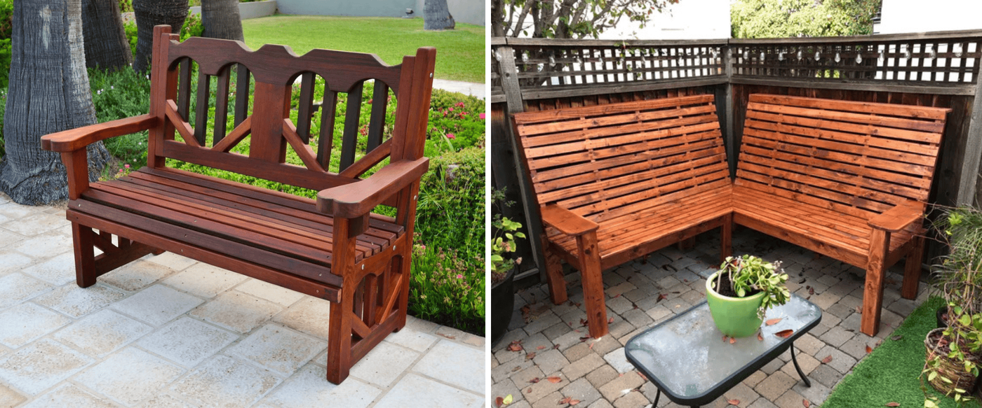 Live-Edge Furniture Ideas for Garden Seating & Benches image