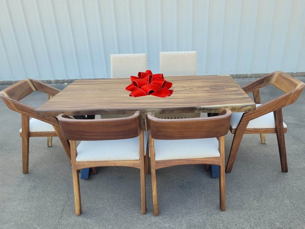 Live edge christmas - Live edge table Auastin