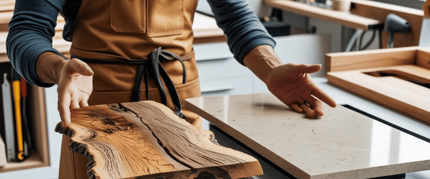 The True Cost of Reclaimed Wood vs New Slabs image