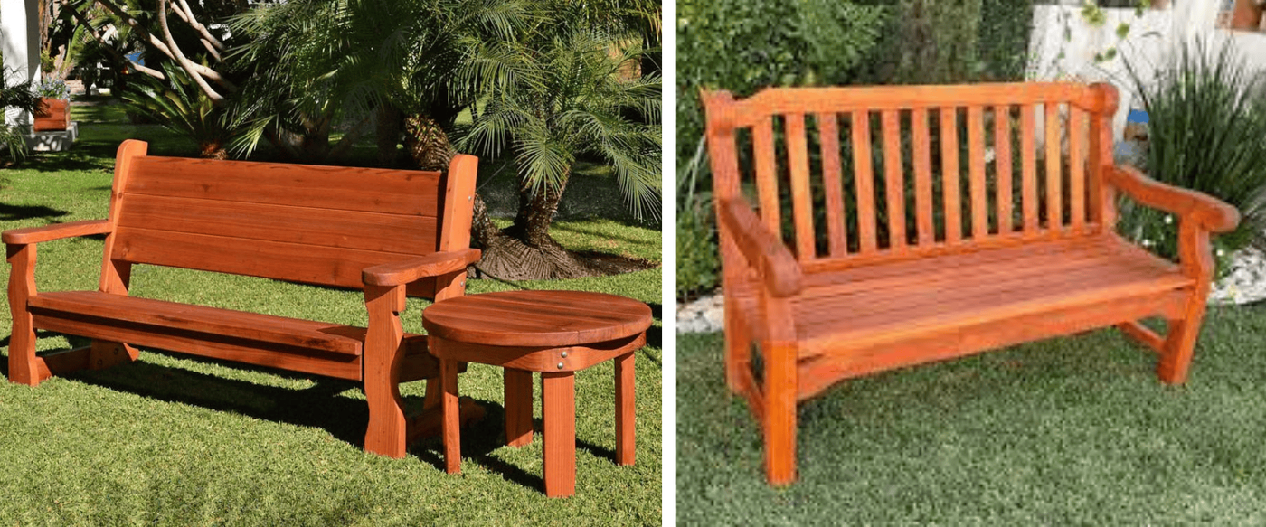 Live-Edge Furniture Ideas for Garden Seating & Benches image